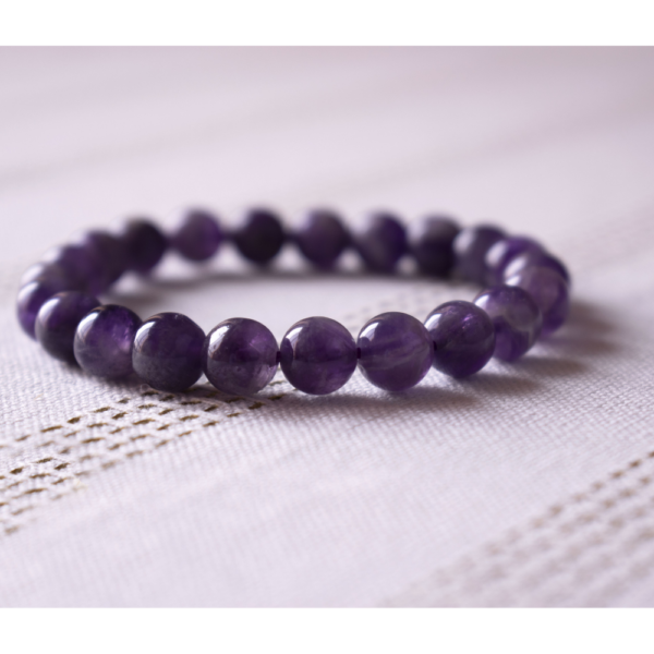 Beads Bracelet-Amethyst