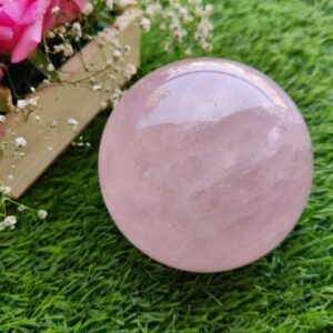 Rose quartz ball