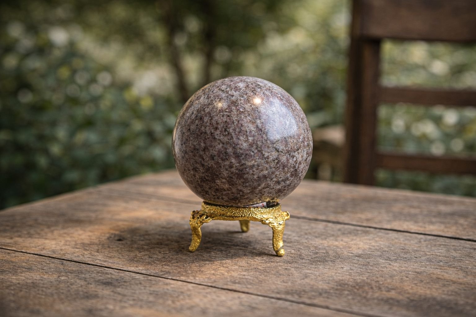 Sphere - Ruby Zoisite - Image 3