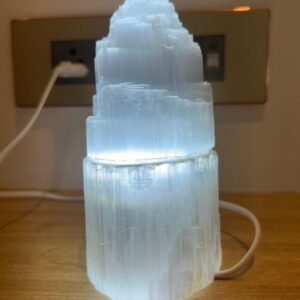 Selenite Lamp